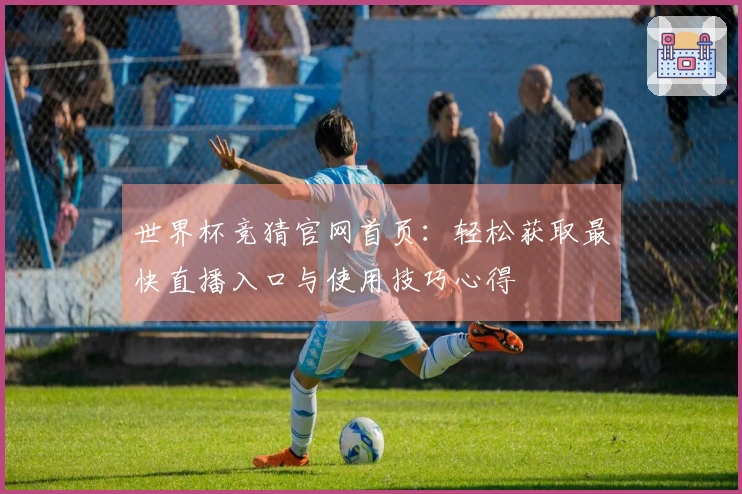 世界杯竞猜官网首页：轻松获取最快直播入口与使用技巧心得